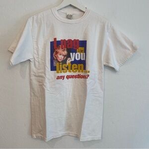 Vintage Dr Laura I Nag You Listen Graphic T Shirt Size Medium